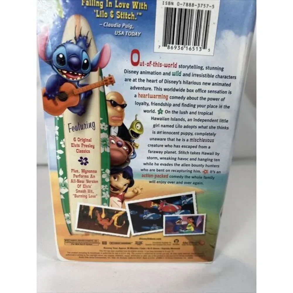 Lilo‎ Stitch (VHS, 2002)